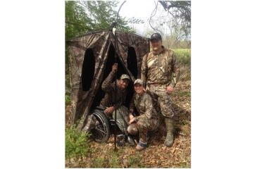 Image of X-Stand X-Blind Ground Blind, Camo, 75in x 79in x 51in XAHB104