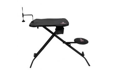 Image of X-Stand X-Ecutor 360 Swivel Shooting Bench, Black XASB24
