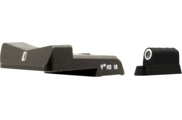 Image of XS Sight Systems DXT Standard Dot Pistol Sight, CZ P10, Matte Black, Standard, CZ-0008S-6