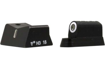 Image of XS Sight Systems DXT Standard Dot Pistol Sight, CZ Pistol 07,09, Matte Black, Standard, CZ-0007S-6