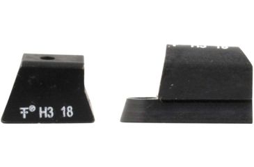 Image of XS Sight Systems DXT Standard Dot Pistol Sight, CZ Pistol 07,09, Matte Black, Standard, CZ-0007S-6
