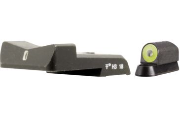 Image of XS Sight Systems DXT2 Big Dot Pistol Tritium Night Sight, CZ P10, Yellow, Standard, CZ-0010S-5Y
