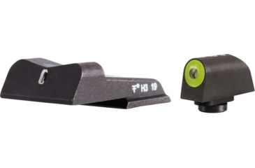 Image of XS Sight Systems DXT2 Big Dot Pistol Tritium Night Sight, S&amp;W M&amp;P 380 Shield EZ, Yellow, Standard, SW-0031S-5Y