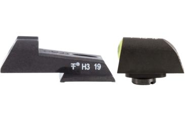 Image of XS Sight Systems DXT2 Big Dot Pistol Tritium Night Sight, S&amp;W M&amp;P 380 Shield EZ, Yellow, Standard, SW-0031S-5Y