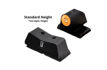 Image of XS Sight Systems DXT2 Big Dot Sight, S&amp;W M&amp;P OR, Full Size, Compact, Orange, SW-0039S-5N