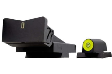 Image of XS Sight Systems DXT2 Big Dot Sight, Yellow, Colt 1911 Enhanced/BCMS Cut, NE-0032A-5Y