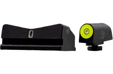 Image of XS Sight Systems DXT2 Big Dot Sight, Yellow, Walther CCP/PPS/PPS M2 9/40, WT-0006S-5Y