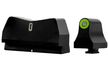 Image of XS Sight Systems DXT2 Standard Dot Sight, Green Suppressor Hight, Glock 17/19/22-24/26/27/31-36/38, GL-0015P-6G