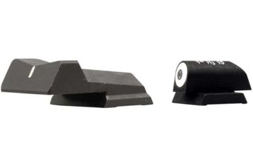 Image of XS Sight Systems DXW Big Dot Pistol Tritium Night Sight, Colt Enhanced Govt. 5in Novak Rear, Matte Black, Standard, NE-0010S-3