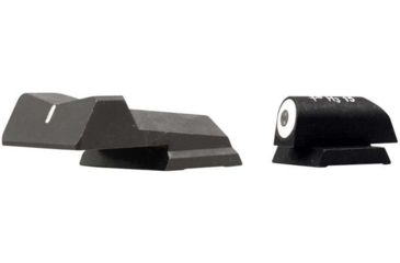 Image of XS Sight Systems DXW Big Dot Pistol Tritium Night Sight, Colt Enhanced Officers ACP 3.5in Novak Rear, Matte Black, Standard, NE-0012S-3