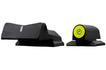 Image of XS Sight Systems DXW2 Big Dot Sight, Yellow, Springfield 1911A1 Loaded/TRP/Operator/Novak Rear, SP-0008S-3Y