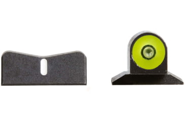 Image of XS Sight Systems DXW2 Big Dot Sight, Yellow, Walther PPK/PPKS/380 Only, WT-0007P-3Y