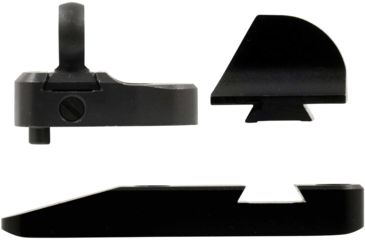 Image of XS Sight Systems Ghost Rifle Scope Ring WS, Use with Lever Rail, Marlin 308MX, Matte Black, Standard, ML-0022-5