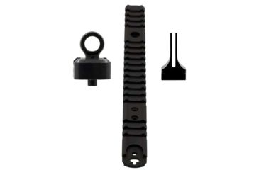 Image of XS Sight Systems Lever Rail Ghost Rifle Scope Ring WS, Marlin 1894, dvtl front, Matte Black, Standard, ML-1007-5