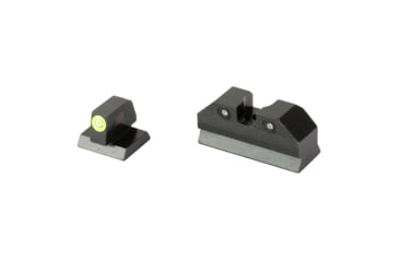 Image of XS Sights R3D, 2.0, Standard Height Tritium Night Sight, For Desert Eagle (.44 Mag/.50AE), Green Front Outline, Green Tritium Front/Rear, MR-R201S-6G