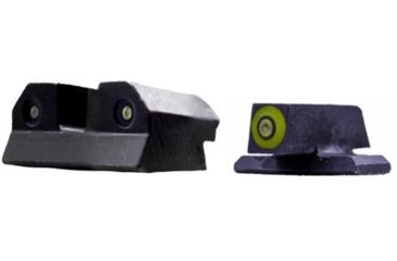 Image of XS Sight Systems R3D Night Sights, Tritium, Green, Sig Sauer, Black, SI-R015P-6G