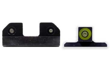 Image of XS Sight Systems R3D Night Sights, Tritium, Green, Sig Sauer, Black, SI-R015P-6G