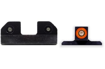 Image of XS Sight Systems R3D Night Sights, Tritium, Orange, Sig Sauer, Black, SI-R015P-6N