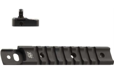 Image of XS Sight Systems Shortrail w/Ghost Ring, Remington 870, Matte Black, Standard, RE-5002R-N