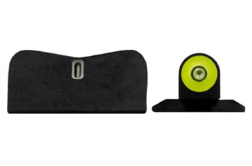 Image of XS Sight Systems SW0036P5Y DXT II Big Dot S&amp;W Bodyguard 380 Tritium Green W/Yellow Outl