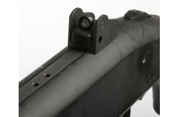 Image of XS Sight Systems Winged Ghost Ring w/Banded Standard Dot Tritium Front Sight, Mossberg 500, 590, Std Bbl, Matte Black, Standard, MB-1002-4