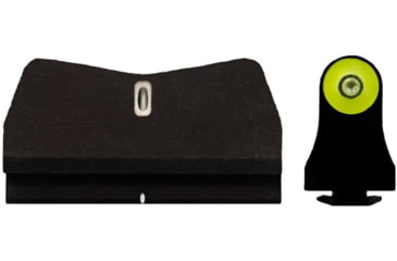 Image of Xs Sight Systems Xs Dxt2 Big Dot Tritium Glock 17-38 Yellow Supp Height Set