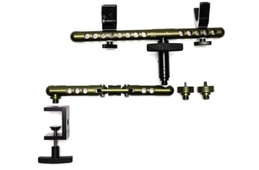 Image of XtraArm Quick Clamp Shooting Rest w/ Double Yoke, Black, XTRA-QCSRDY