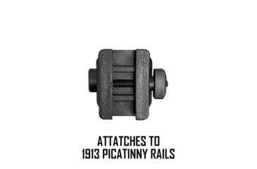 Image of XTS Front-2-Back Folding Vertical Grip, Black, XTS 309