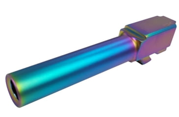 Image of XTS Pistol Barrel, Glock 19 Gen 1-5, 9mm Luger, 1-10 Twist, Chameleon, Rainbow, One Size, G19-BAR-R