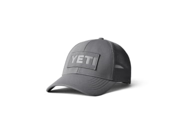 Image of Yeti Core Patch Trucker Hat Gray on Gray, Gray, One Size, 21023005560