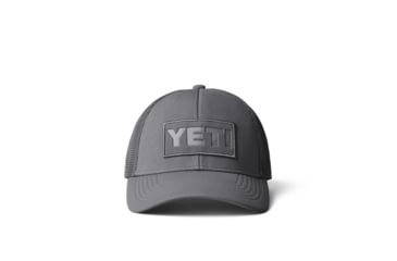 Image of Yeti Core Patch Trucker Hat Gray on Gray, Gray, One Size, 21023005560