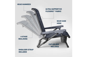 Image of Yeti Hondo Beach Chair, Navy, 26010000360