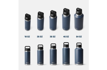 Image of Yeti Rambler 64 oz Water Bottle w/Color-Matched Chug Cap