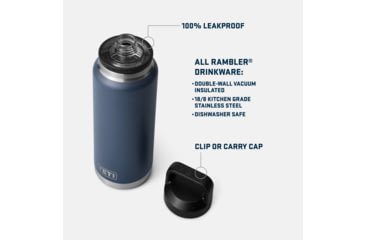 Image of Yeti Rambler Water Bottle w/Chug Cap
