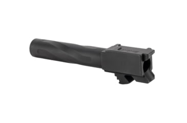 Image of Zaffiri Precision Flush and Crown Glock 19 Gen 5 9mm Luger Non-Threaded Pistol Barrel, 3.95in, 1-10 RH Twist, Nitride, Black, BA-G19G5-FC-BN