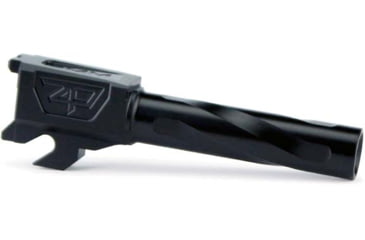 Image of Zaffiri Precision Flush and Crown Pistol Barrel, Sig P320c, 9mm, 1/10 Twist, 416R Stainless Steel, Black Nitride, ZP.320BBN