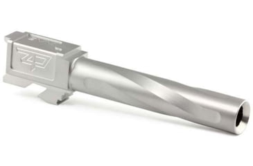 Image of Zaffiri Precision Glock 17 Gen 1-4 Flush and Crown Pistol Barrel, 9mm Caliber, 1-10 Twist, 416R Stainless Steel, Stainless Steel, ZP.17BSS
