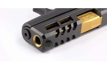 Image of Zaffiri Precision Glock 43/43x Flush and Crown Pistol Barrel, 9mm Caliber, 1-10 Twist, 416R Stainless Steel, Titanium Nitride, ZP.43BG