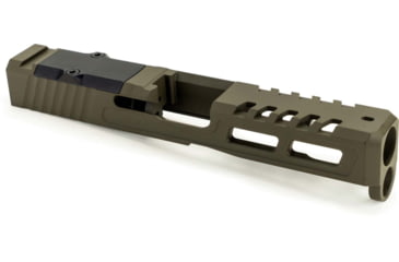 Image of Zaffiri Precision RTS Glock 19 Gen 5 ZPS.2 RMR Cut Slide, Olive Drab OD Green, ZPS.2.19.G5.OD