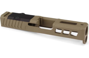 Image of Zaffiri Precision RTS Glock 43 ZPS.3 RMSc Cut Slide, Flat Dark Earth FDE, ZPS.3.43.FDE