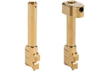 Image of Zaffiri Precision Threadless Compensator 9mm Fits G43/43X Gold Stainless Steel, ZP.43BTCG
