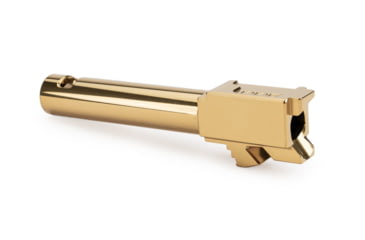 Image of Zaffiri Precision IBS Glock 19 Gen 5 9mm Luger Non-Threaded Pistol Barrel, 3.95in, 1-10 RH Twist, PVD, Gold, BA-G19G5-CP-GLD
