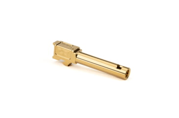 Image of Zaffiri Precision IBS Glock 19 Gen 5 9mm Luger Non-Threaded Pistol Barrel, 3.95in, 1-10 RH Twist, PVD, Gold, BA-G19G5-CP-GLD