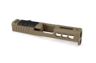Image of Zaffiri Precision ZPS3 Glock 43, Glock 43X 9mm Luger Pistol Slide, Flat Dark Earth, SL-G43-ZPS3-RMSC-FDE