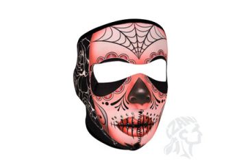 Image of Zan Headgear Full Mask, Neoprene, Sugar Skull WNFM082