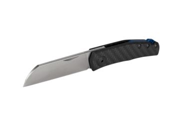 Image of Zero Tolerance Anso Manual Folding Knife, 2.6in, CPM 20CV Steel, Sheepsfoot, Stonewashed finish, Carbon fiber Handle, 0230
