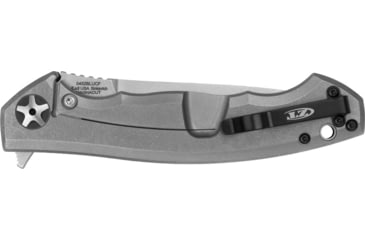 Image of Zero Tolerance Large Sinkevich Fixed Blade Knife, 4in, CPM MagnaCut Stainless Steel, Carbon Fiber/Titanium/Stonewash, 0452BLUCF