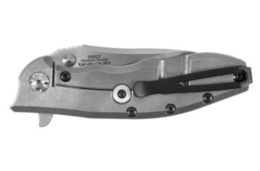 Image of Zero Tolerance Rick Hinderer Folding Knife,3.5in CPM-20CV Steel, Stonewashed and Satin Finish Blade, Carbon Fiber Front, Stonewashed Titanium Back Handle 0562CF