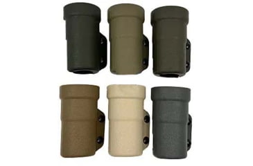 Image of Zero9 Flashlight Case Holster, Bezel Down 2, Molle Loks, Basketweave, Z9-4025-BW-MLK