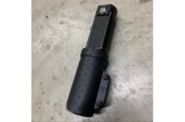 Image of Zero9 Flashlight Case Holster, Bezel Up 2, Molle Loks, Ranger Green, Z9-4041-RNG-MLK